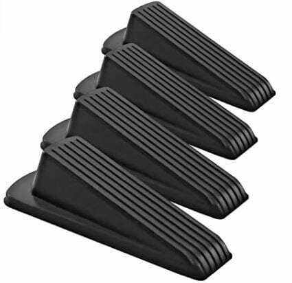 types of door stops: Ducki Soft Rubber Reusable Wall Protector