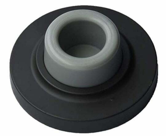 types of door stops: QCAA Wall Mount Concave Door Stop