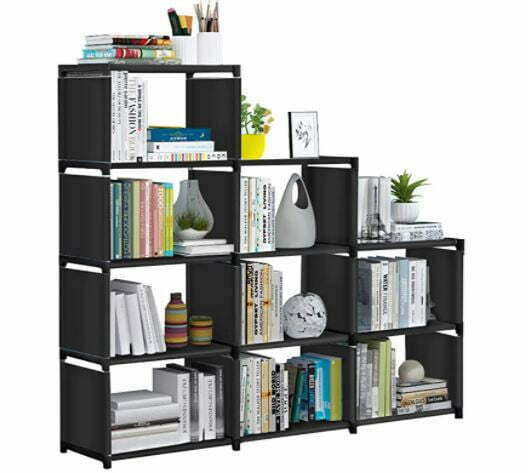 Types of Bookcases: VOJUEAR Cube Storage DIY 9-Cubes Closet Storage Bookcase