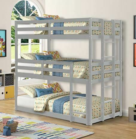 Different Types of Bunk Beds: Triple bunk Bed, Twin Over Twin